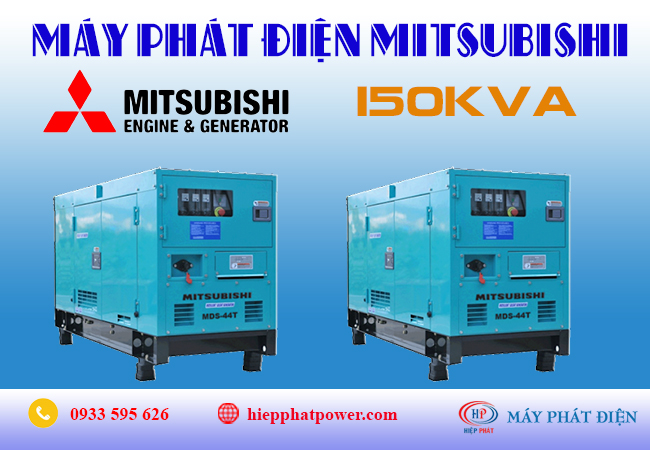 Máy phát điện Mitsubishi 150kva